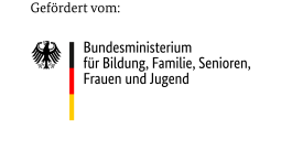 Gefördert vom Bundesministerium für Bildung, Familie, Senioren, Frauen und Jugend. Klick öffnet die Webseite des Ministeriums.