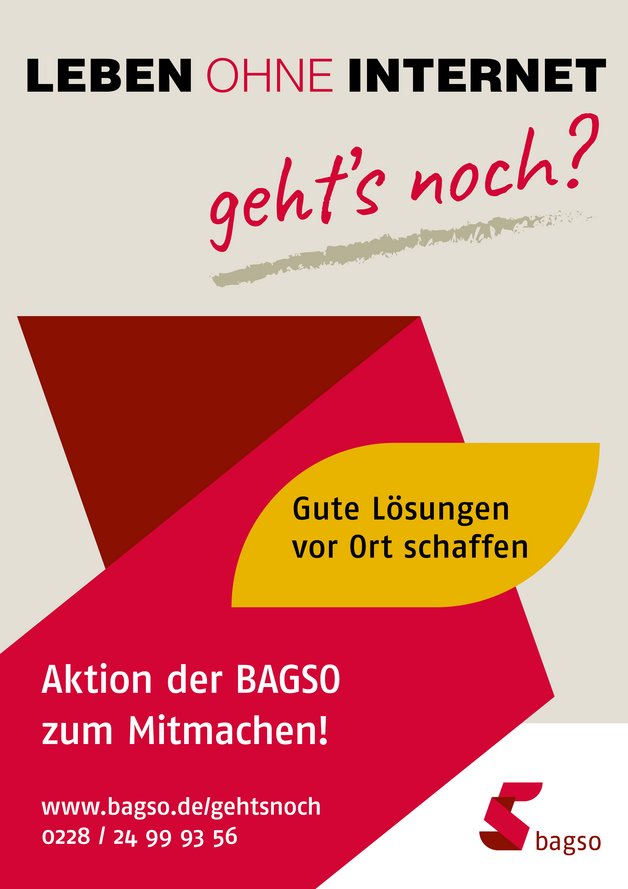 Leben ohne Internet: Plakat