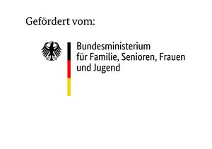 Förderlogo des Bundesministeriums für Familien, Senioren, Frauen und Jugend