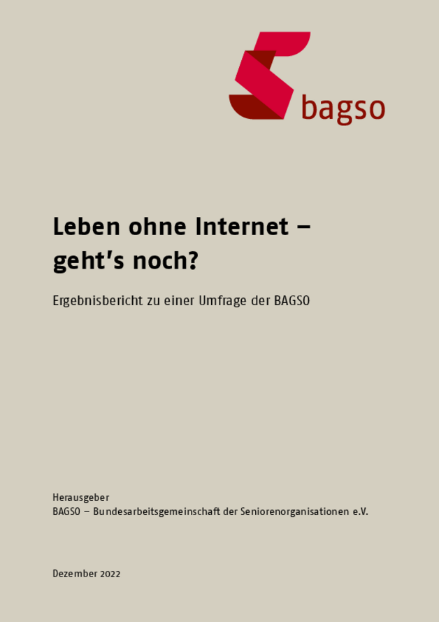 Ergebnisbericht "Leben ohne Internet - geht´s noch?"