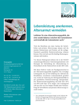 Positionspapier Lebensleistung anerkennen, Altersarmut vermeiden