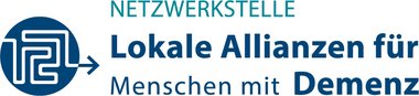 Logo Netzwerkstelle "Lokale Allianzen für Menschen mit Demenz"