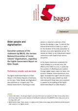 BAGSO Statement Eighth Report on Older Persons