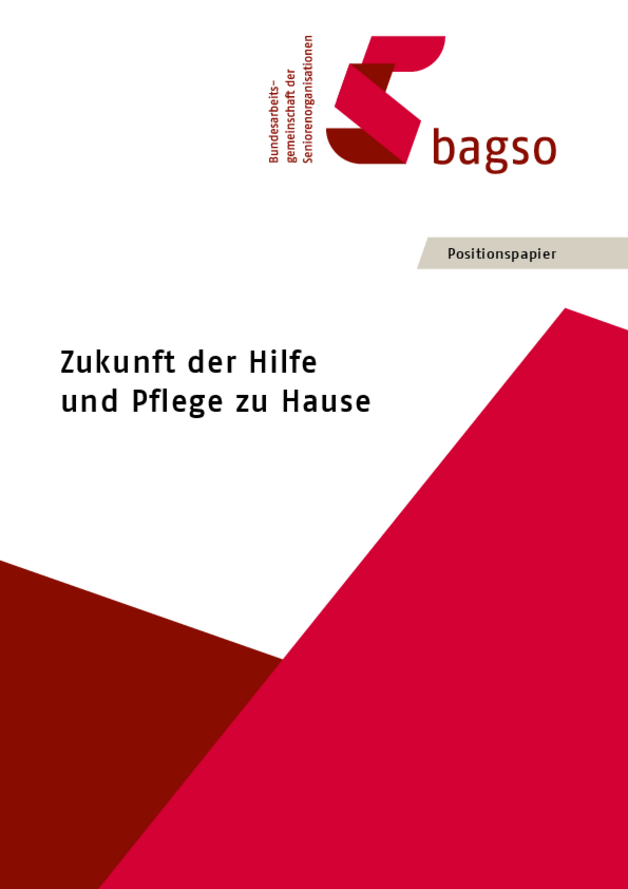 BAGSO-Positionspapier Zukunft der Hilfe und Pflege zu Hause