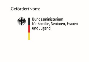 Logo des Bundesministeriums für Familie, Senioren, Frauen und Jugend