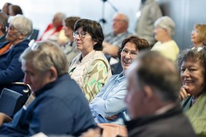 Ein Blick ins Publikum.