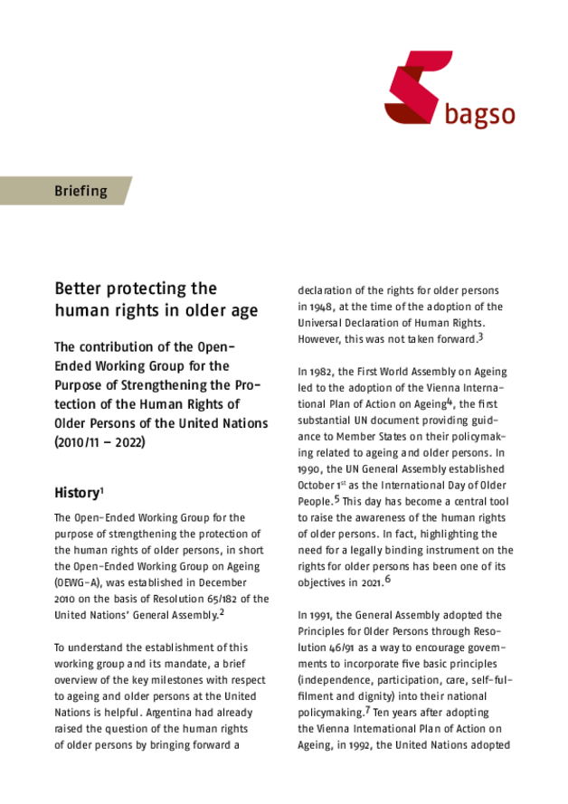 OEWG-A_Briefing Better protecting the human rights in older age