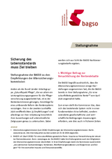 Sicherung des Lebensstandards muss Ziel bleiben