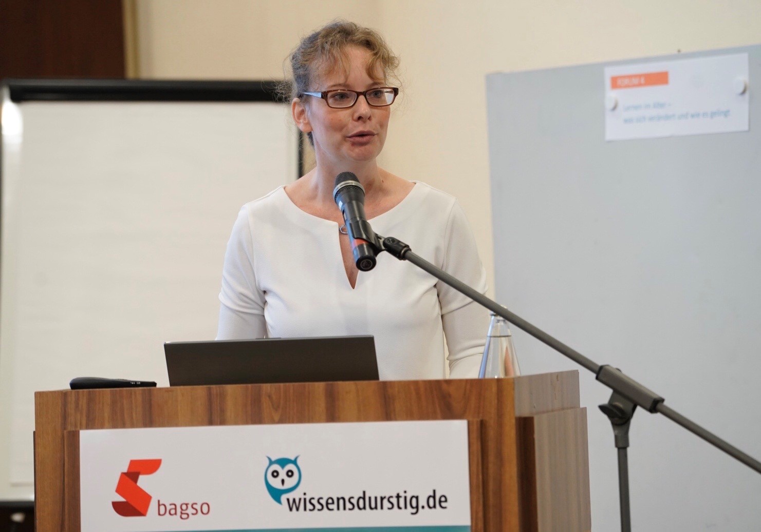 © BAGSO/Sachs Janina Stiel referiert